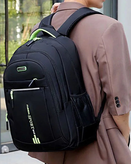 Rucksack mit Rolltop Schwarz – Dein urbaner