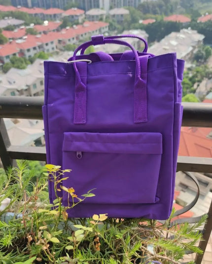 Rolltop Rucksack Lila – Dein Eyecatcher