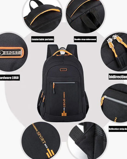 Rolltop Rucksack Schwarz – Dein urbaner