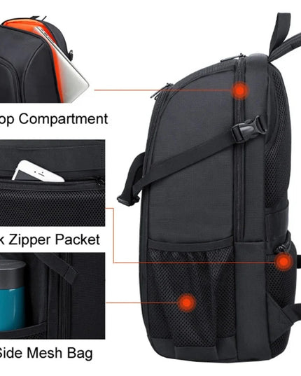 Rolltop Rucksack Wasserdicht Grün Kamera