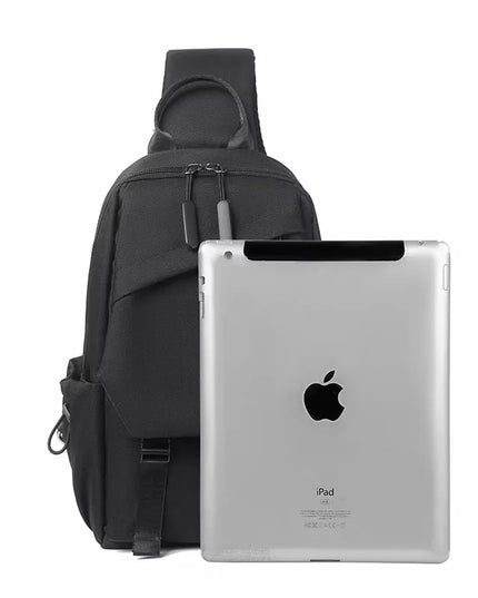 Rolltop Rucksack Herren Grau – Schlicht &