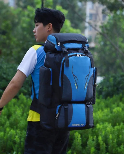 Robuster Rolltop Rucksack für Berg & Camping