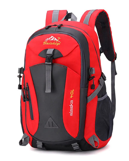 Rolltop Rucksack Wasserdicht Damen Rot 40L