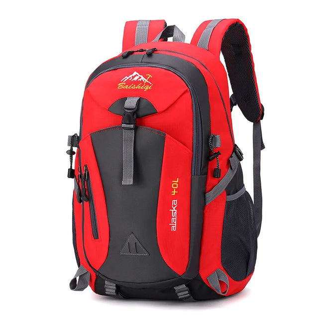 Rolltop Rucksack Wasserdicht Damen Rot 40L