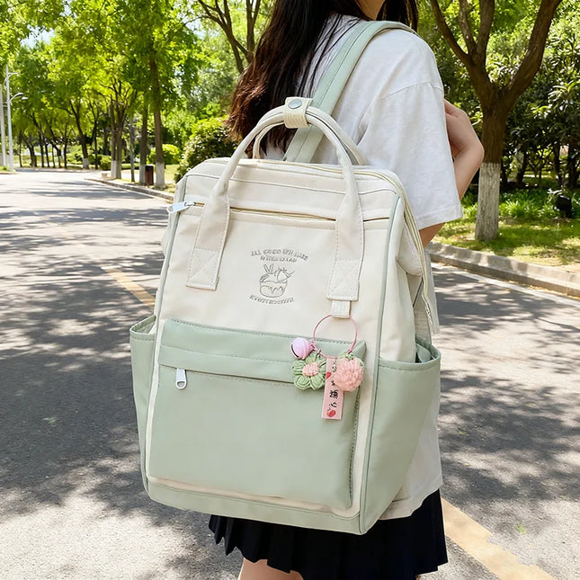 Rolltop Rucksack Wasserdicht Damen Pink