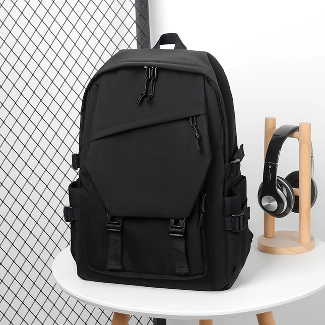 Rolltop Rucksack Schwarz – Dein Essential