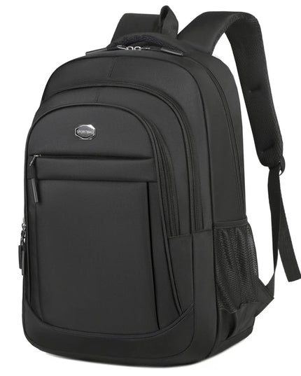 Rucksack mit Rolltop Schwarz – Dein