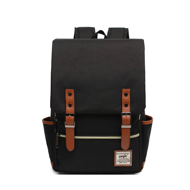 Rolltop Rucksack Schwarz – Zeitloser