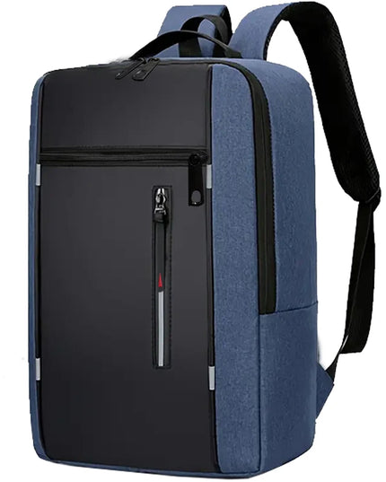 Rolltop Rucksack Blau - Business Style