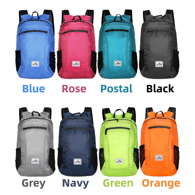 Dein faltbarer Rolltop Rucksack für unterwegs