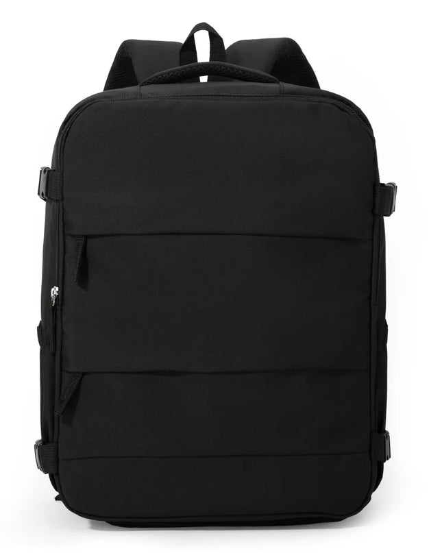 Rucksack mit Rolltop Schwarz – Der Klassiker
