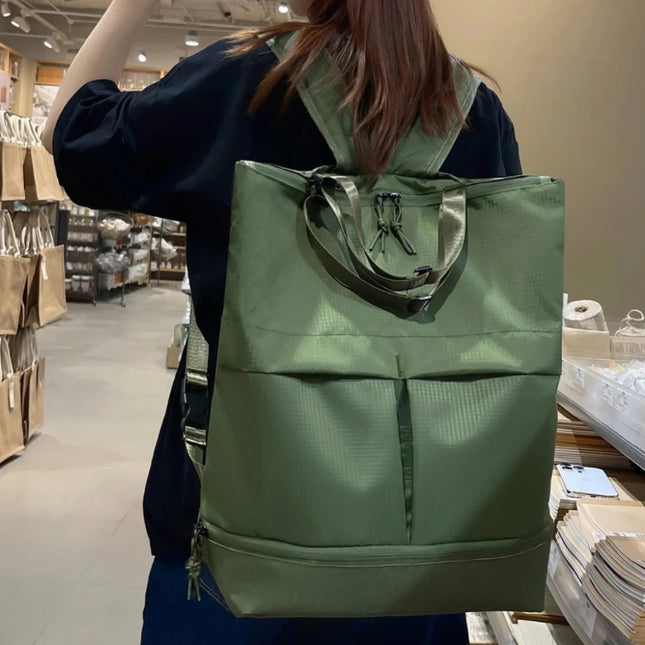Urbaner Y2K Rolltop Rucksack Wasserdicht
