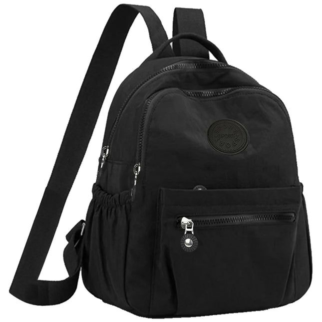 Rolltop Rucksack Schwarz – Dein Urbaner