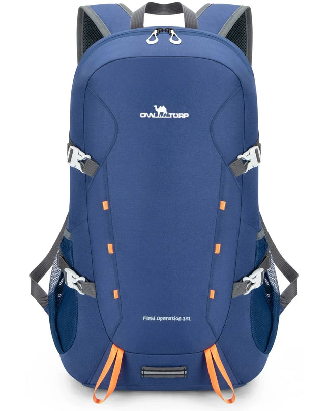 Rolltop Rucksack Wasserdicht Damen Blau