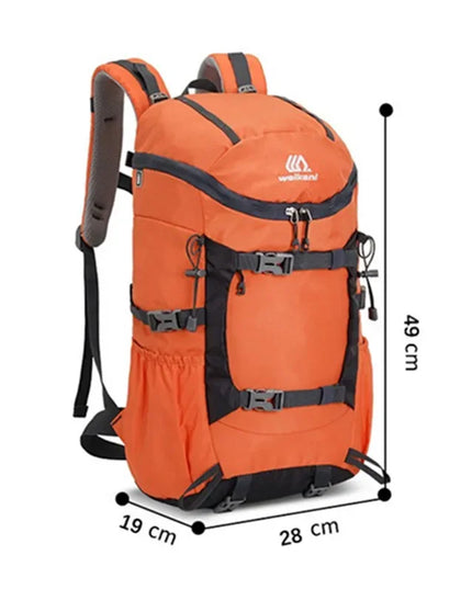 Rolltop Rucksack Orange – Dein Blickfang