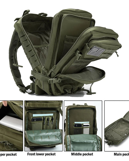 Rolltop Rucksack Gruen – Dein Outdoor-Profi