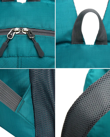 Rolltop Rucksack Blau – Dein Faltwunder