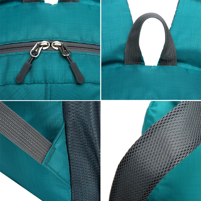 Rolltop Rucksack Blau – Dein Faltbarer