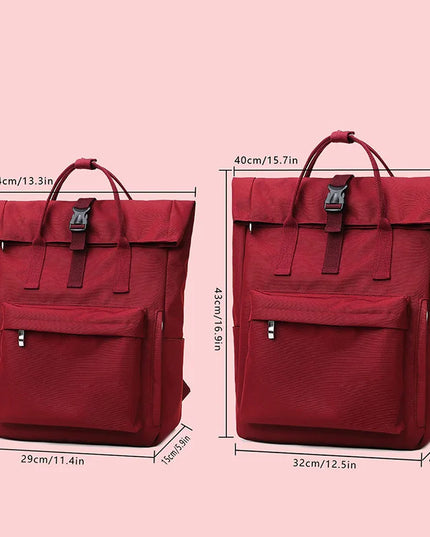 Dein urbaner Rolltop Rucksack für Uni &