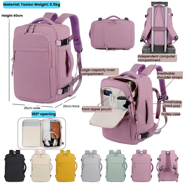 Business & Reise: Rolltop Rucksack