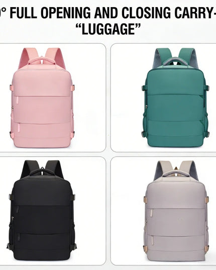 Rolltop Rucksack Pink – Dein Reisebegleiter