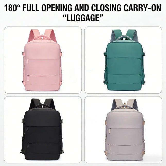 Rolltop Rucksack Pink – Dein Reisebegleiter