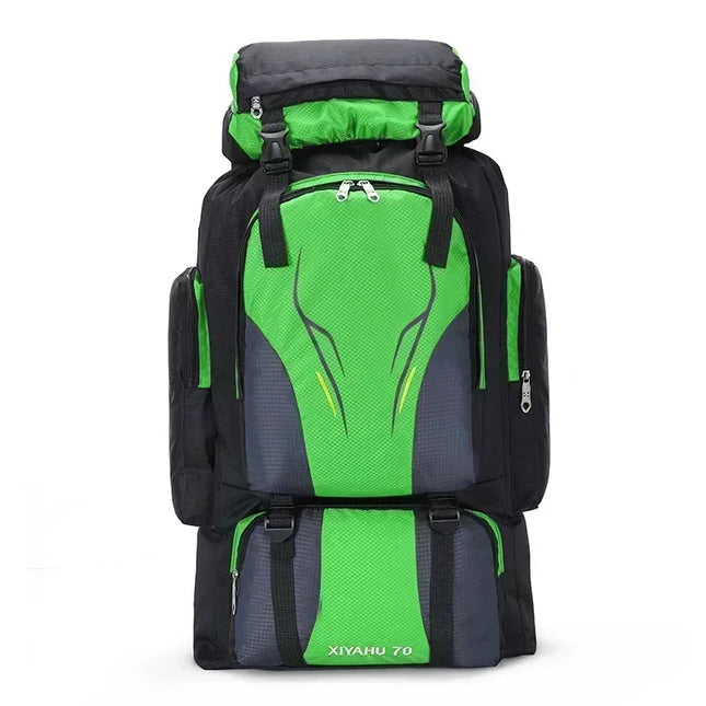 Rucksack mit Rolltop Grün – Outdoor Ready