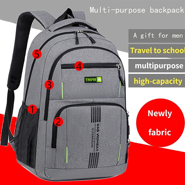 Rucksack mit Rolltop Grau – Dein Allrounder