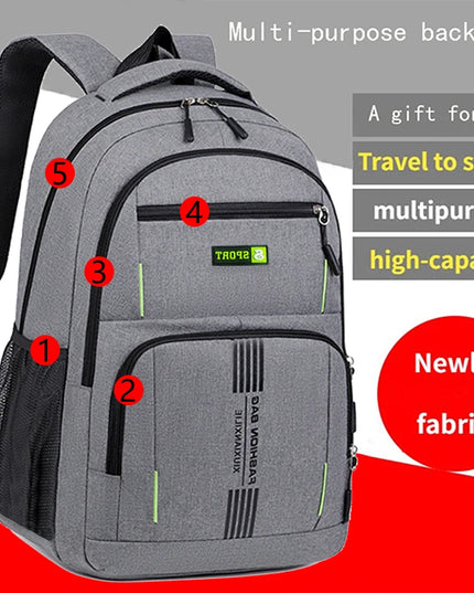 Rucksack mit Rolltop Blau – Dein Allrounder