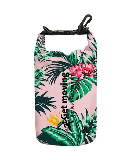 Rolltop Rucksack Wasserdicht Damen Pink –