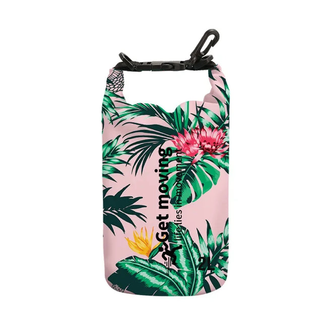 Rolltop Rucksack Wasserdicht Damen Pink –