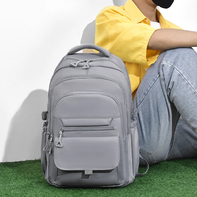 Rolltop Rucksack Wasserdicht Schwarz Urban