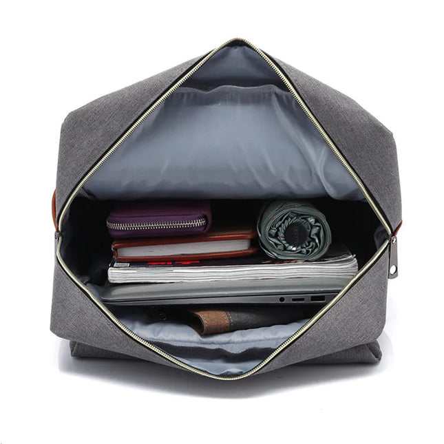 Rolltop Rucksack Schwarz – Dein Urbaner