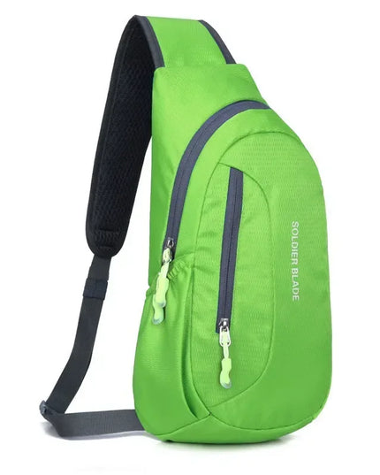 Rolltop Rucksack Wasserdicht Gruen Kompakt