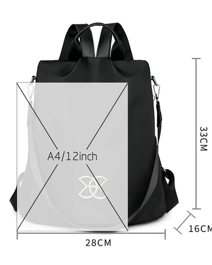 Rolltop Rucksack Schwarz – Urban & Sicher