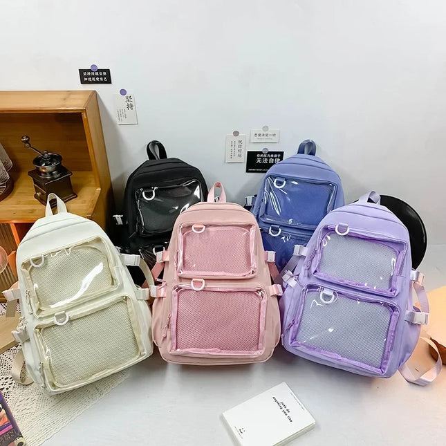 Dein blauer Rolltop Rucksack Damen