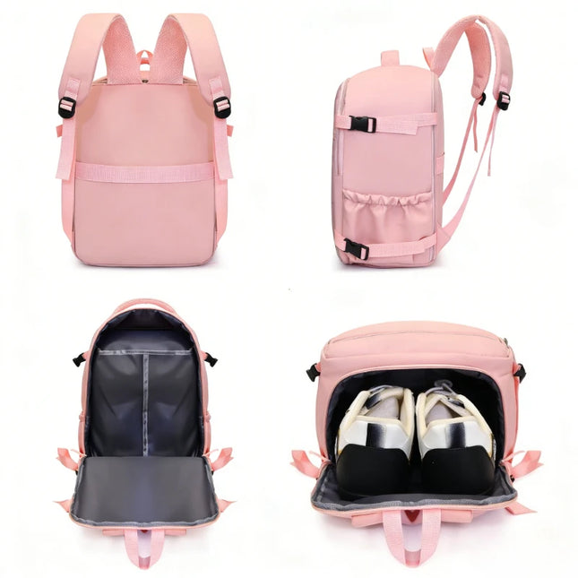 Rolltop Rucksack Schwarz – Dein Allrounder