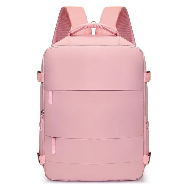 Rolltop Rucksack Pink – Dein Reisebegleiter