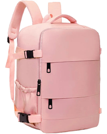 Rolltop Rucksack Pink – Dein farbiger