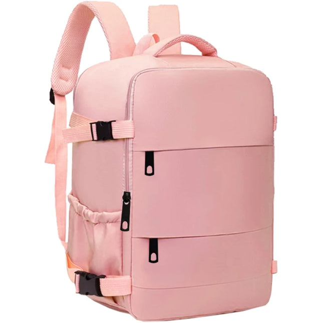 Rolltop Rucksack Pink – Dein farbiger