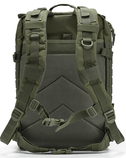 Rolltop Rucksack Gruen – Taktisch & Robust