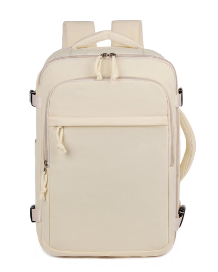 Rolltop Rucksack Wasserdicht Damen Beige