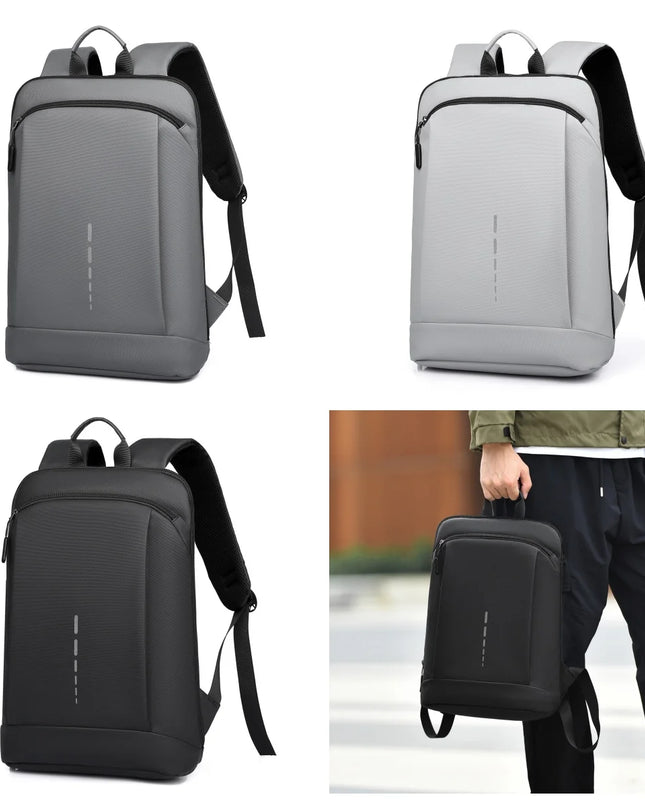 Rolltop Rucksack Wasserdicht Schwarz Smart