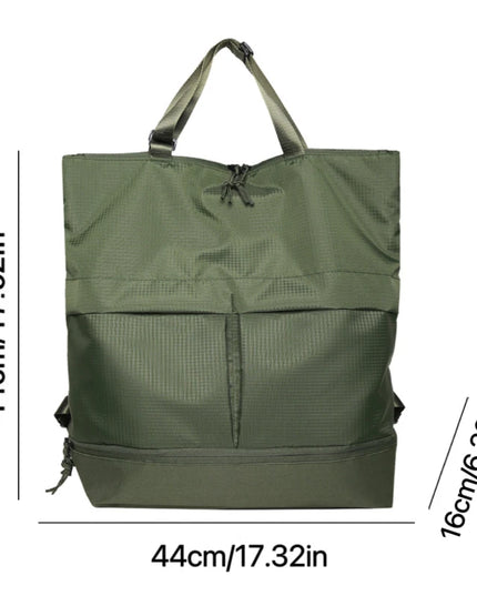 Rolltop Rucksack Wasserdicht Gruen – Robust