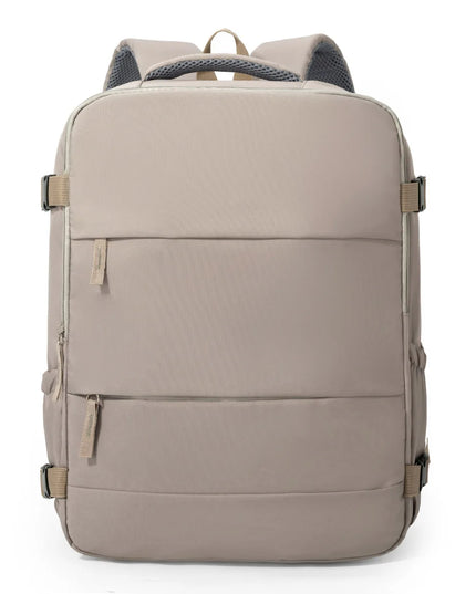 Rucksack mit Rolltop Khaki – Dein