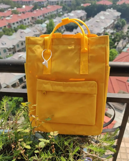 Rolltop Rucksack Gelb – Dein Statement-Piece
