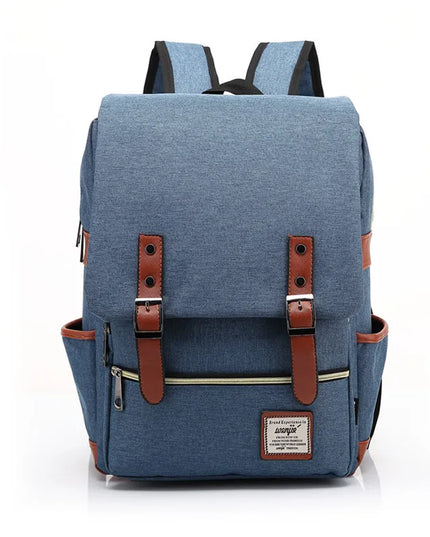 Rolltop Rucksack Blau – Dein Urbaner