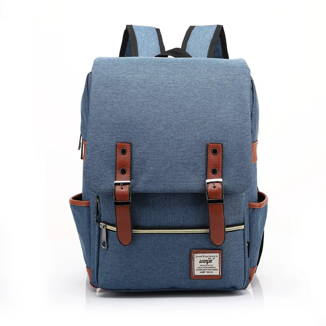 Rolltop Rucksack Blau – Dein Urbaner