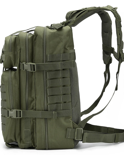 Rolltop Rucksack Gruen – Taktisch & Robust