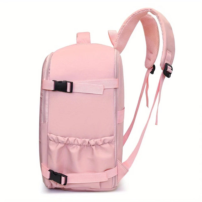 Rolltop Rucksack Pink – Dein farbiger
